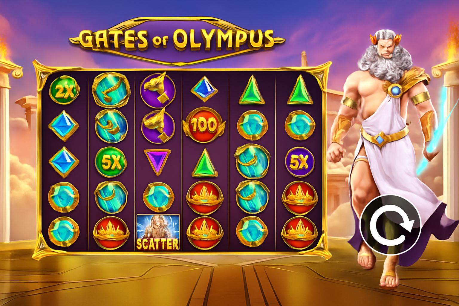 Gates of Olympus gameplay